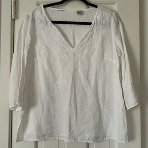 Irish Linen Top